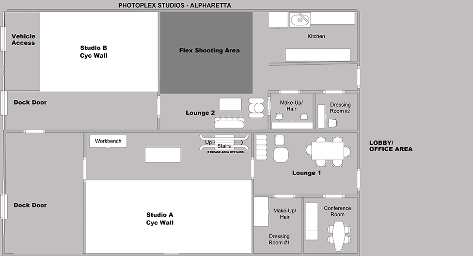 photoflex studio layout, photoflex, photoflex studios, 